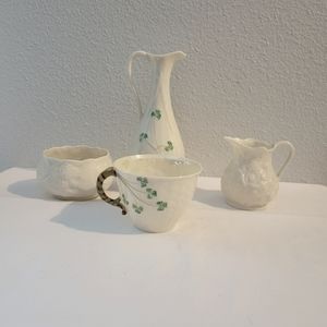 SET VINTAGE IRELAND BEAUTIFUL COLLECTION OF TEA SETS 4 p.